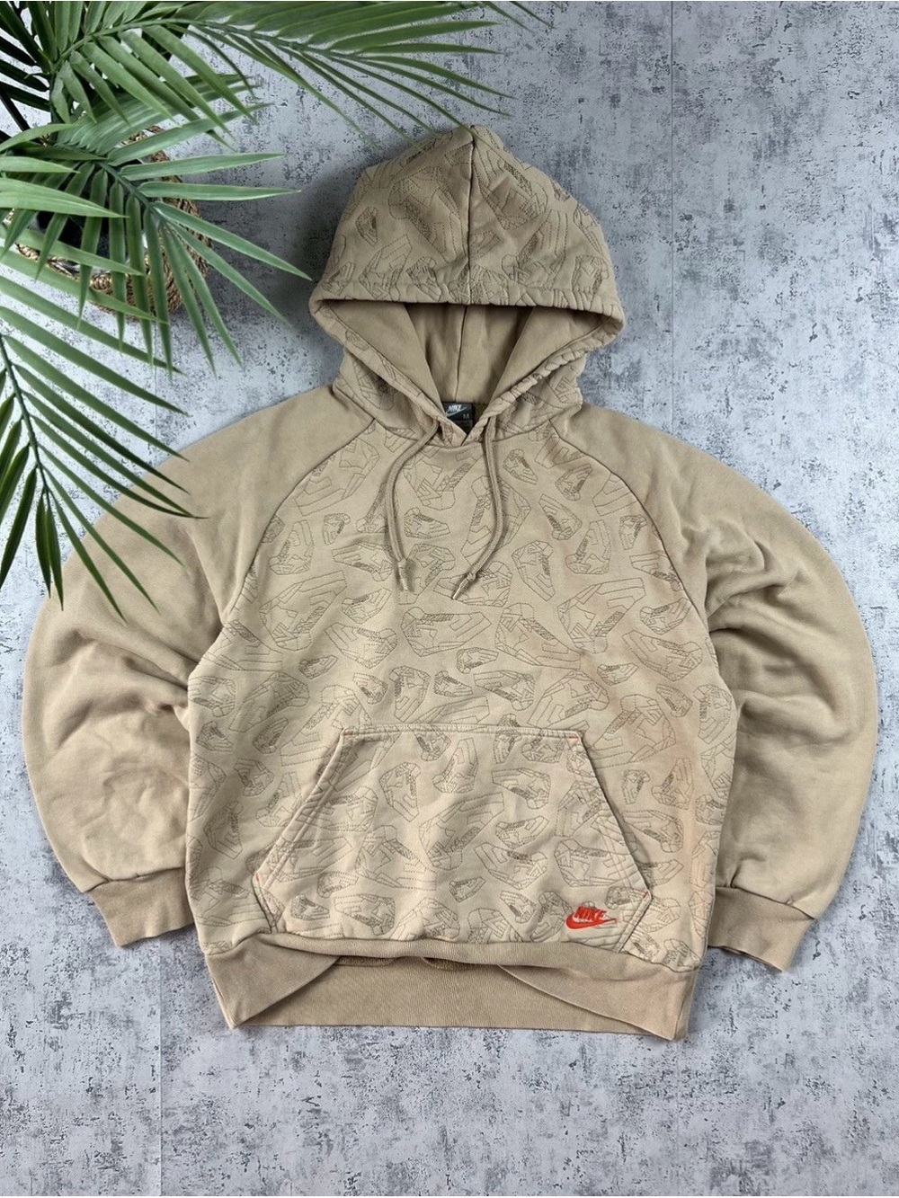 Nike VINTAGE 90’s Hoodie with Sneaker Outline Print